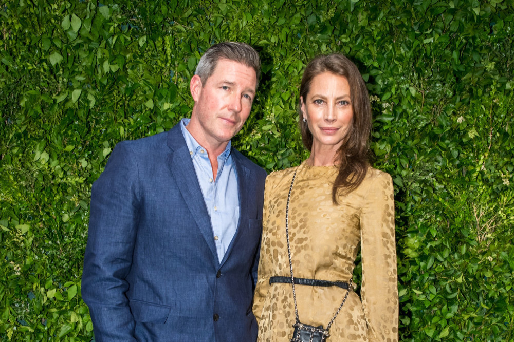 Ed Bruns has two children with his wife Christy Turlington but they have both left home now