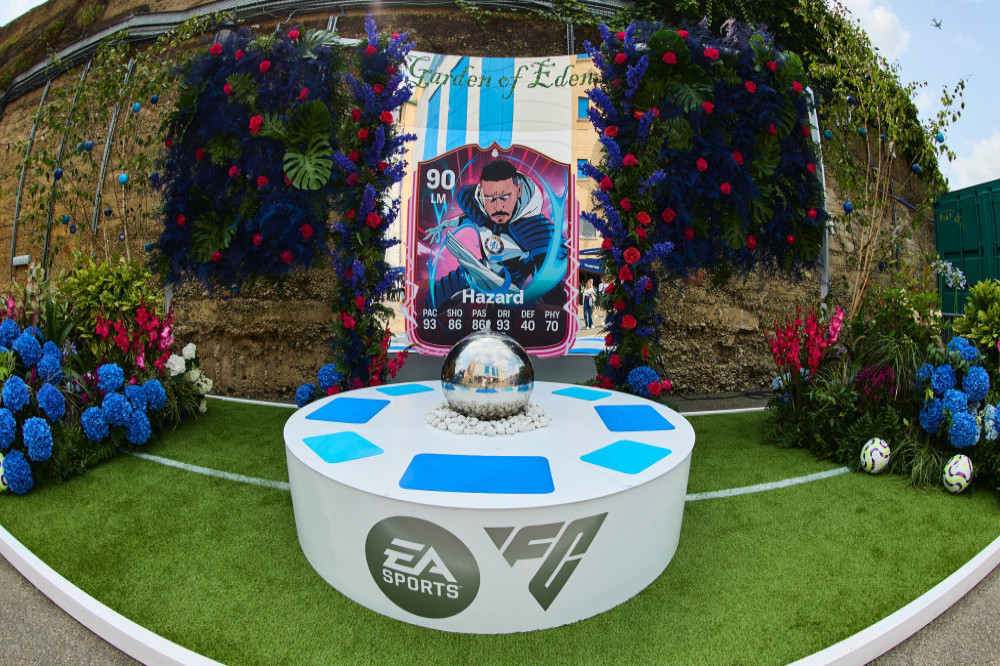 Electronic Arts have celebrated the addition of Eden Hazard to EA Sports FC 25's Ultimate Team by unveiling a 'Garden of Eden'