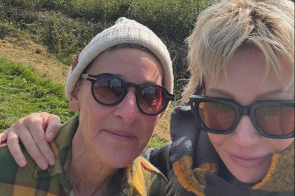 Ellen DeGeneres has poured cold water on rumours suggesting her UK farmhouse flooded