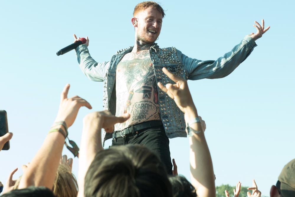 Frank Carter and The Rattlesnakes at the 2019 Reading festival