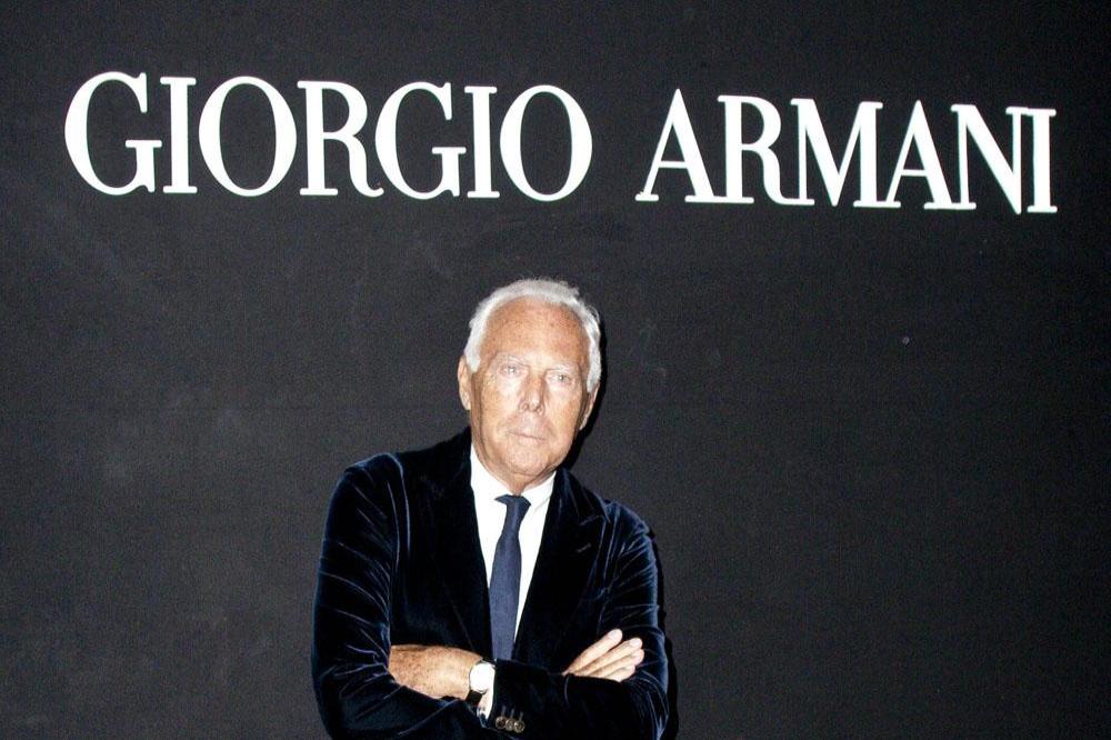 Armani Group increases support to coronavirus fight