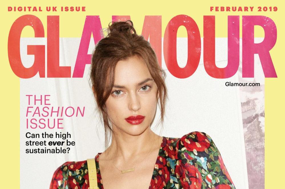 Glamour's digital cover star Irina Shayk 