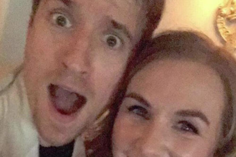 Greg James and Katie Woodward (c) Instagram 