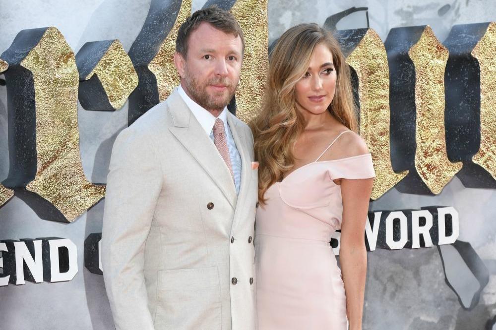 Guy Ritchie and his wife Jacqui Ainsley