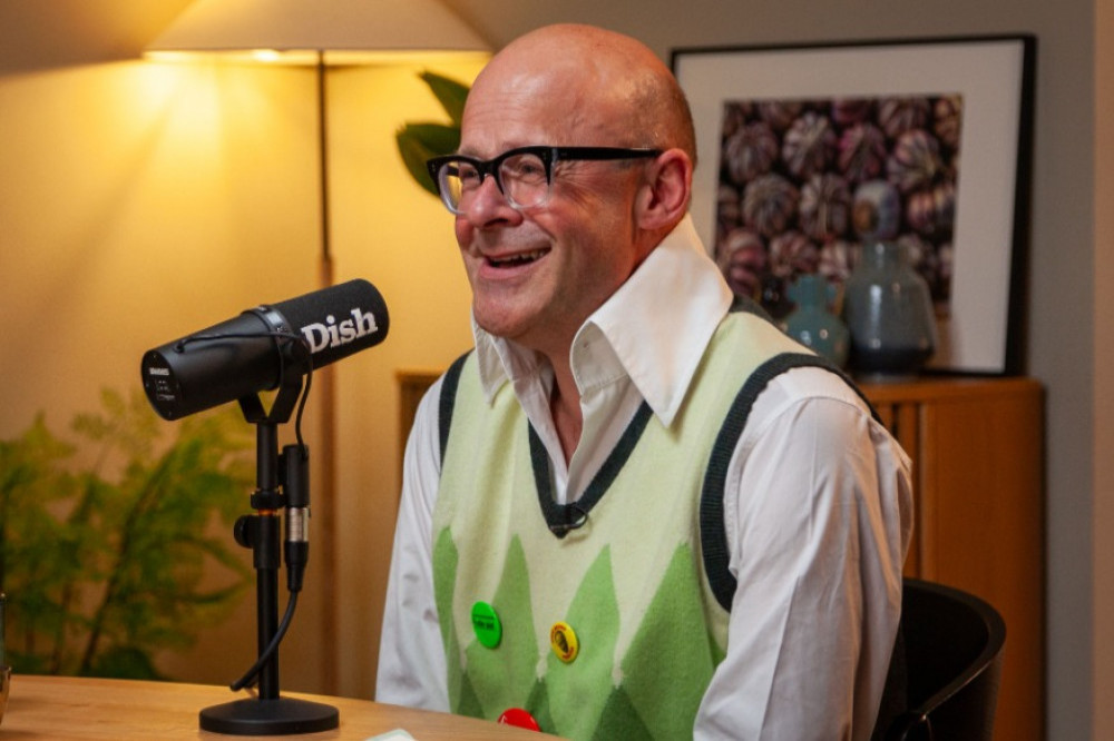 Harry Hill loves watching his own comedy series