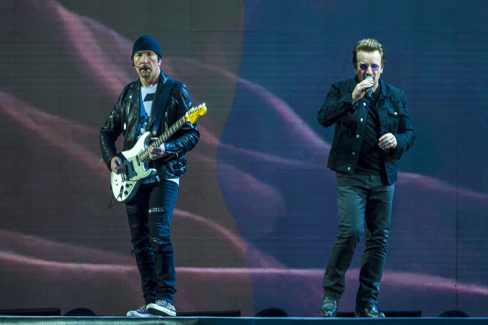 Irish legends U2