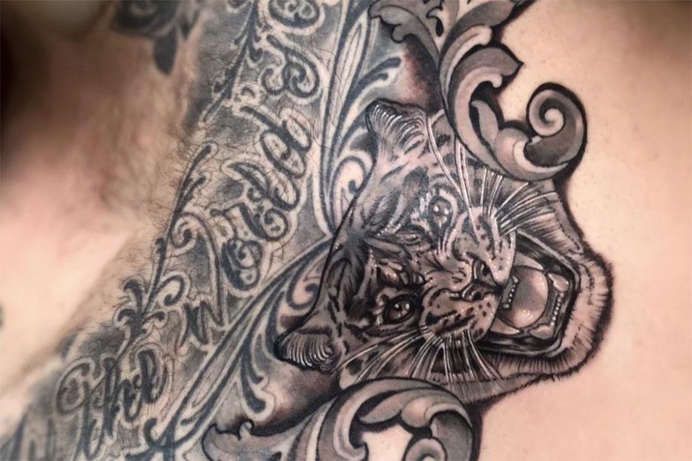 Jey Uso Shows Off New Chest Tattoo