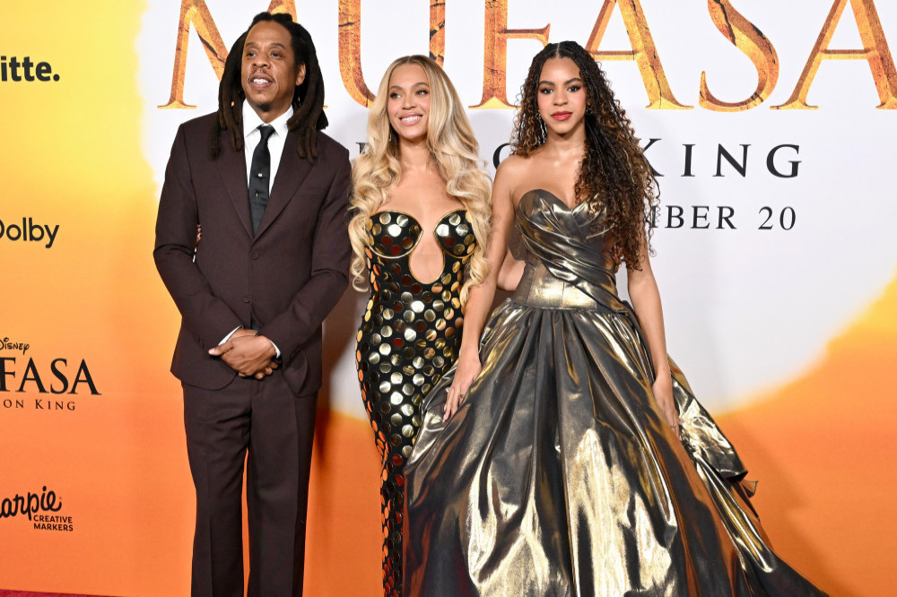 Jay-Z, Beyonce and Blue Ivy Carter stepped out at the Mufasa: The Lion King premiere