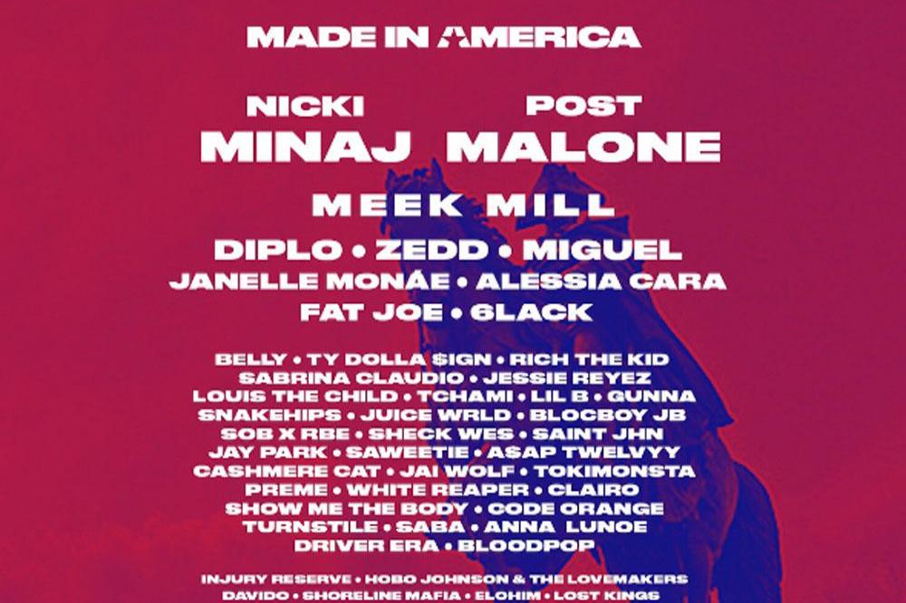 Jay-Z Made in America line-up