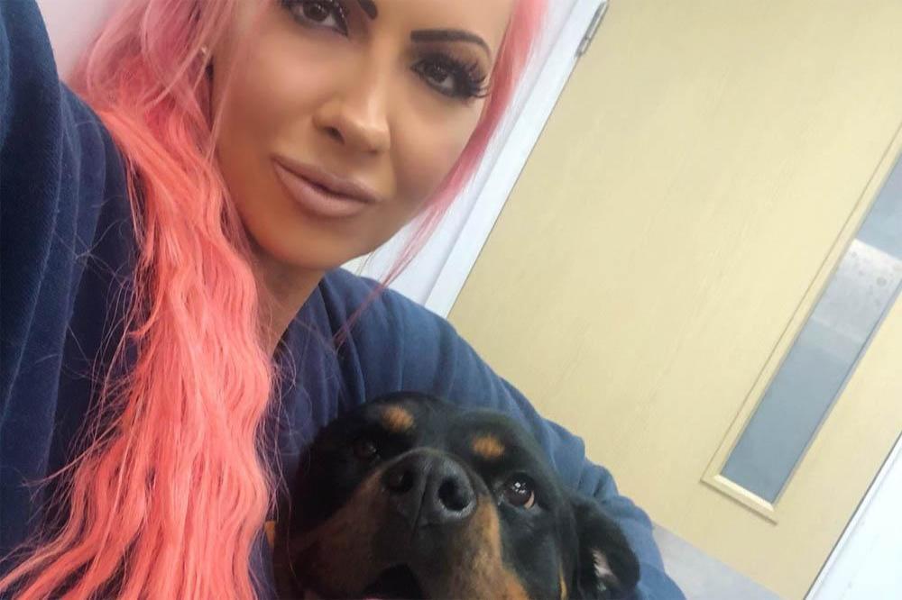 Jodie Marsh reunited with Rosie (c) Twitter