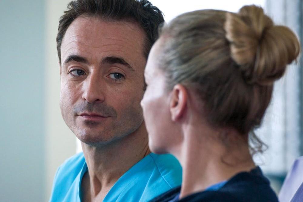 Joe McFadden and Kaye Wragg