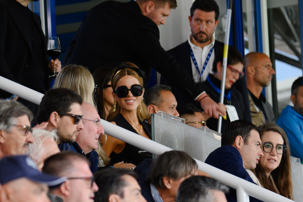 Kate Beckinsale at the Como 1907 game