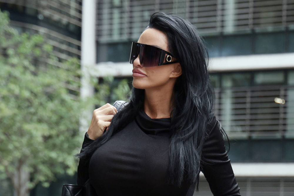 Katie Price arrives at court