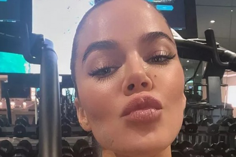 Khloe Kardashian has shared her tips on applying false lashes