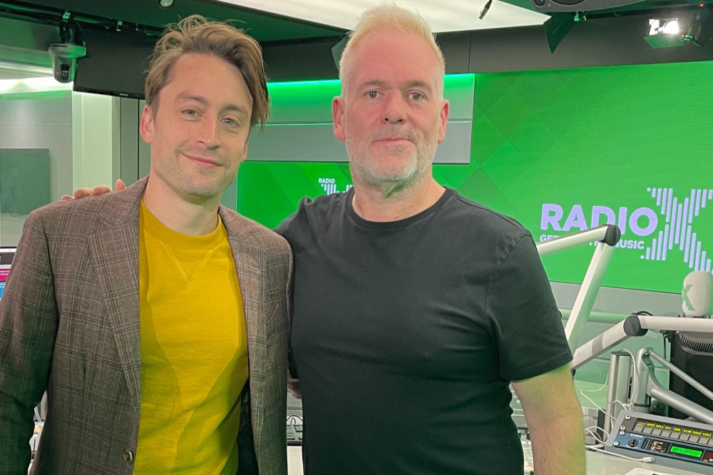 Kieran Culkin and Chris Moyles