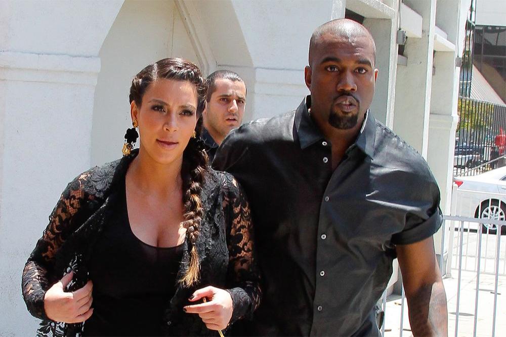 Kim Kardashian and Kanye West