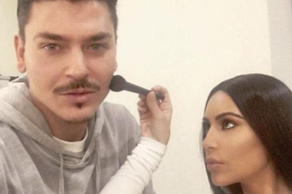 Kim Kardashian West and Mario Dedivanovic (c) Instagram