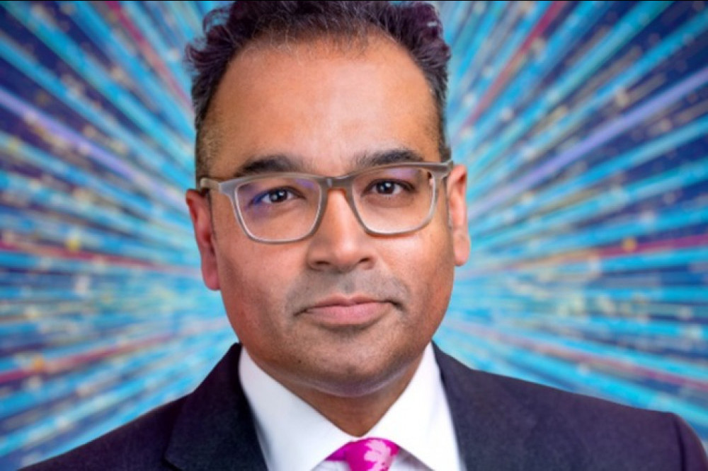 Krishnan Guru-Murthy has to be careful he doesn't raise his heart rate too high