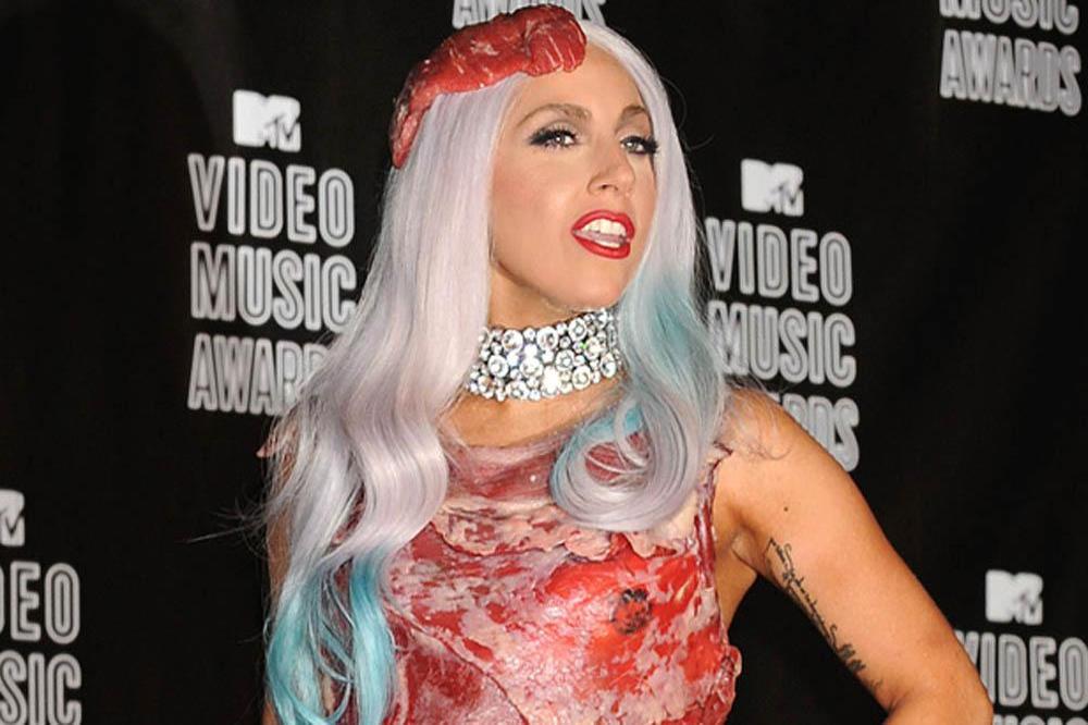 Lady Gaga's raw meat dress: But is offal MTV outfit real or fake? | Daily  Mail Online