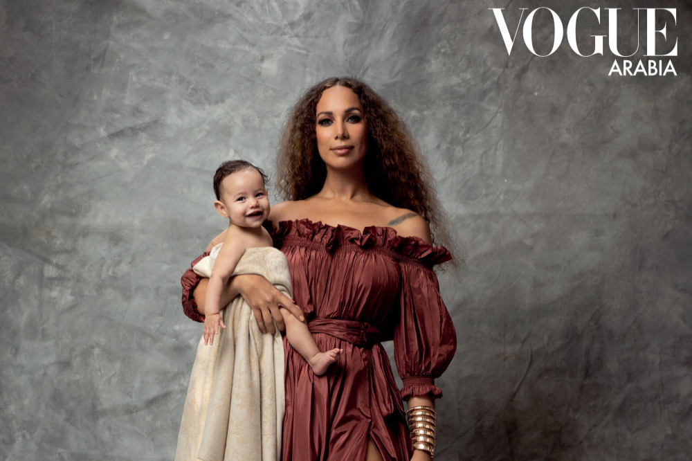 Leona Lewis has posed with her daughter Carmel for Vogue Arabia