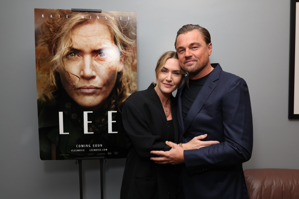 Leonardo DiCaprio introduced Kate Winslet at the Lee screening