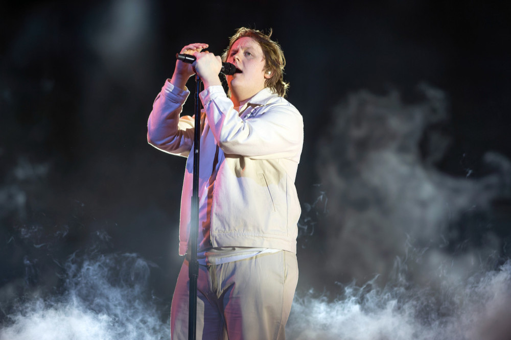 Lewis Capaldi has been jamming and making tunes at his home studio