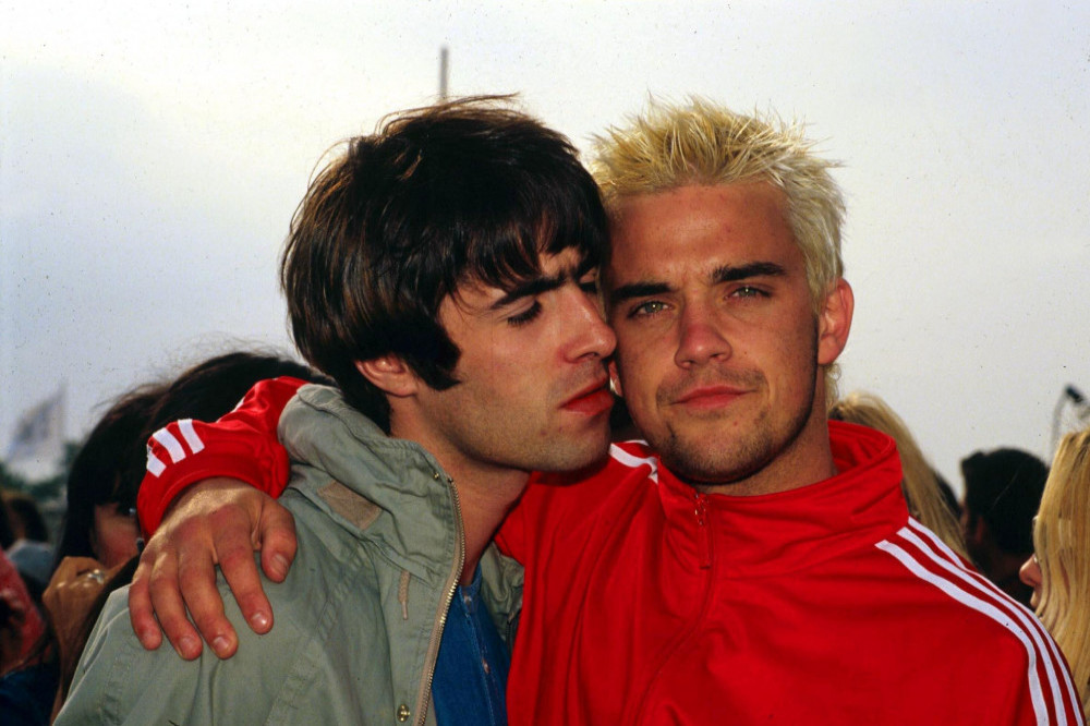 Liam Gallagher and Robbie Williams were once friends