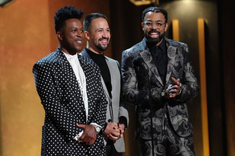 Lin-Manuel Miranda, Daveed Diggs, and Leslie Odom Jr opened the SAG Awards