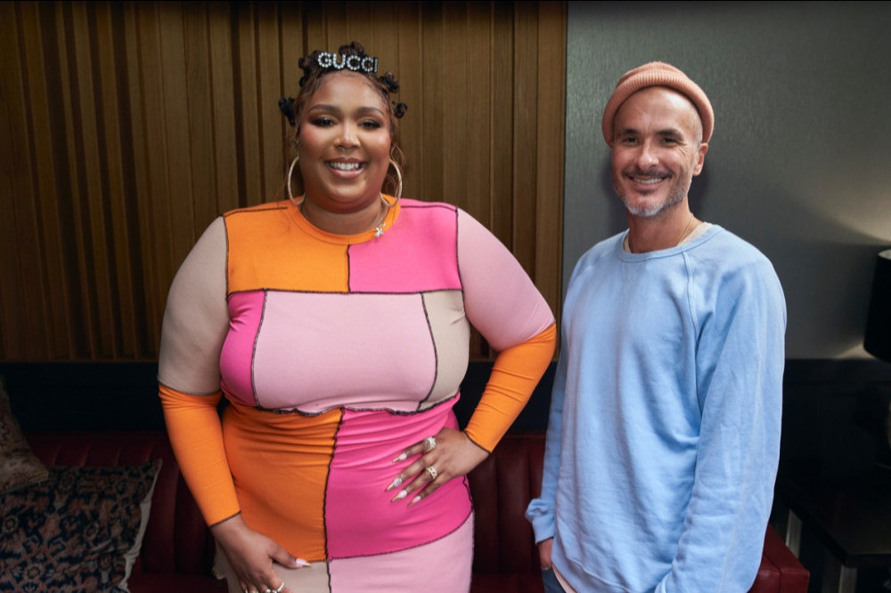 Lizzo and Zane Lowe