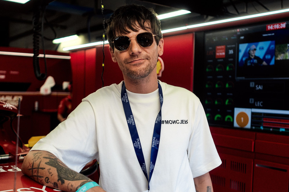 Louis Tomlinson attends the Monza Grand Prix with Peroni Nastro Azzurro 0.0%