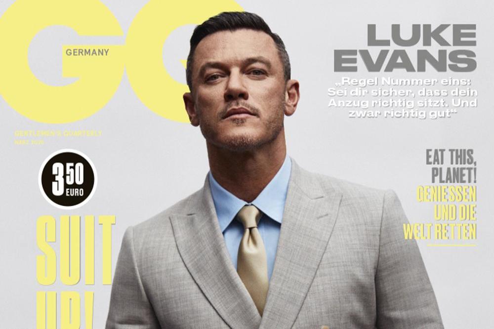 Luke Evans for GQ Germany