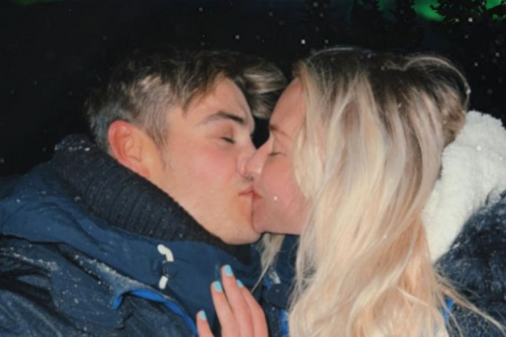 Luke Mabbott and Lucie Donlan are engaged