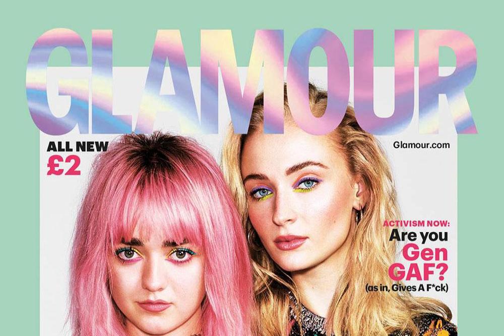 Maisie Williams and Sophie Turner cover GLAMOUR UK 