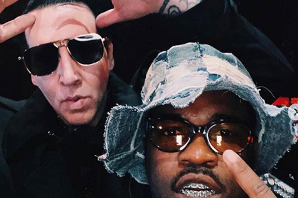 Marilyn Manson and ASAP Ferg (c) Instagram 