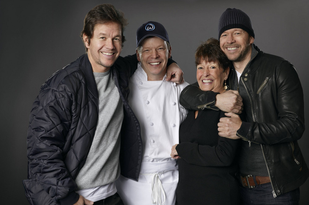 Mark, Paul, Alma and Donnie Wahlberg