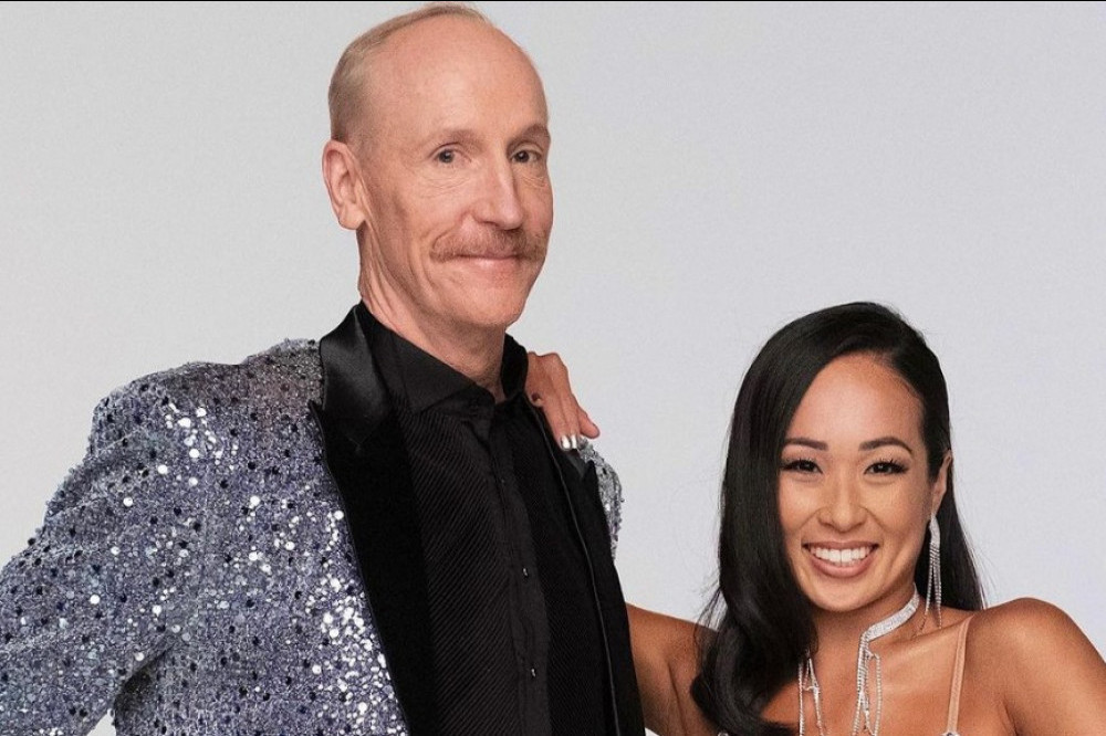 Matt Walsh and his Dancing With The Stars partner Koko Iwasaki