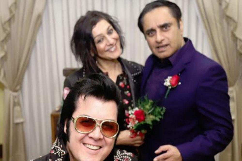 Meera Syal and Sanjeev Bhaskar