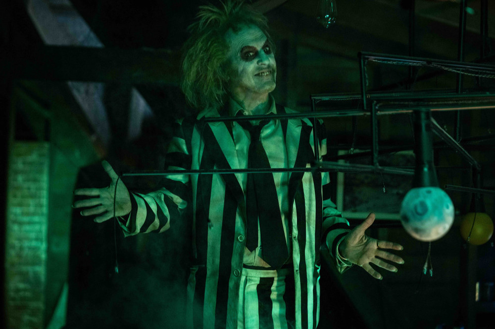 Michael Keaton had a surreal time stepping back into the shoes of Beetlejuice