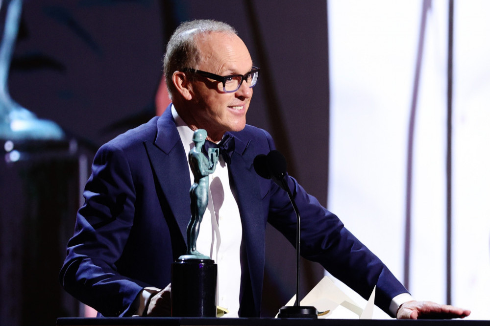 Michael Keaton was in the toilet when he won a SAG Award