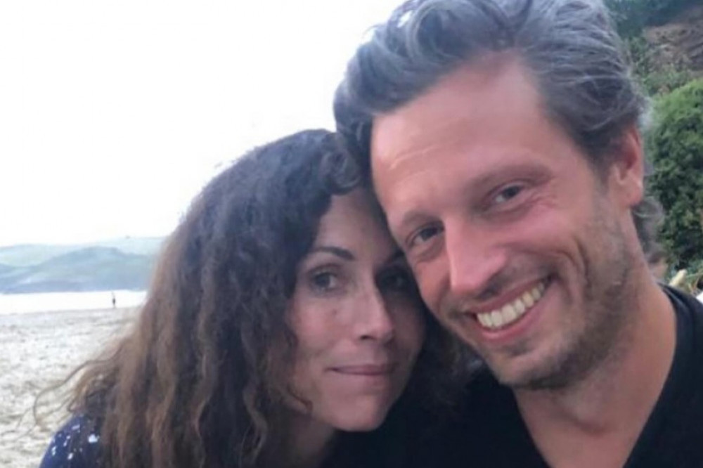 Minnie Driver has expressed her love for boyfriend Addison O'Dea