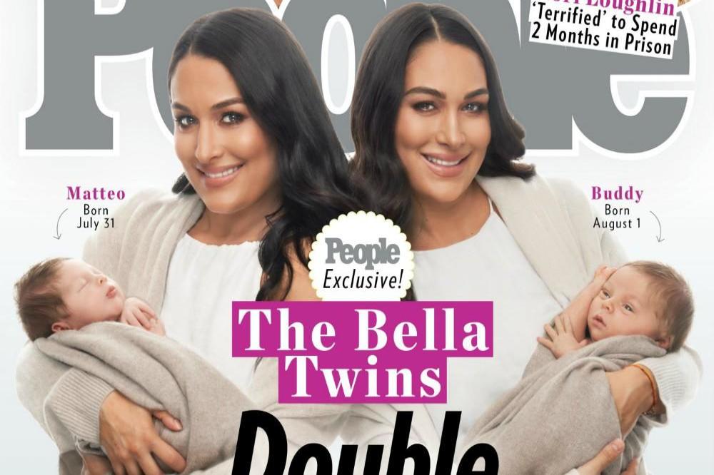 Nikki and Brie Bella for People magazine