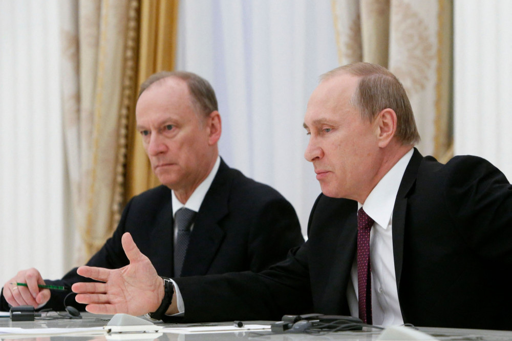 Nikolai Patrushev says Russia is now at war with the West