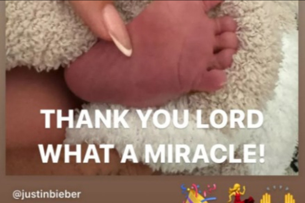 Justin Bieber picked out Hailey's nails for the birth of their son