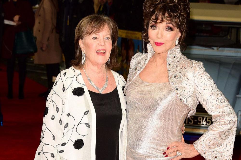 Pauline Collins and Dame Joan Collins