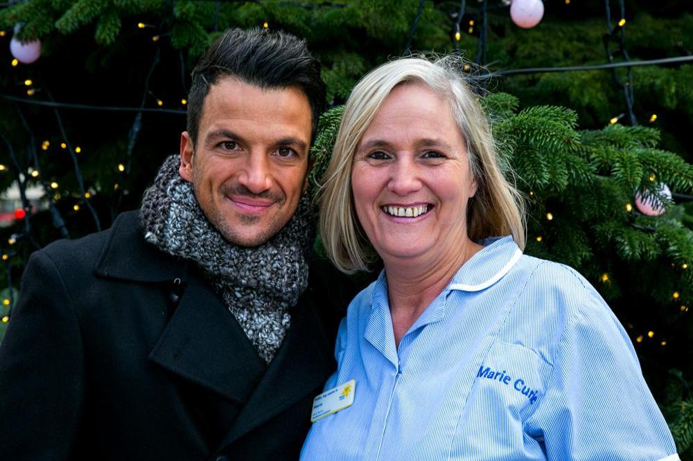 Peter Andre and Marie Curie nurse