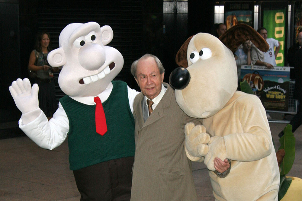 Peter Sallis, who previously voiced Wallace