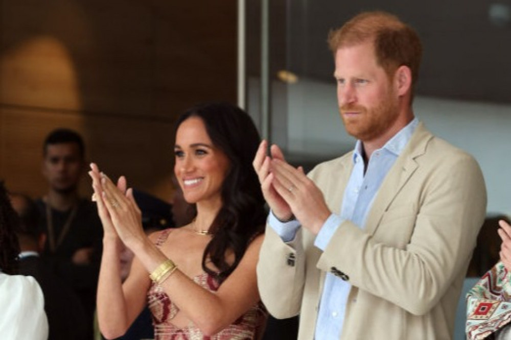 Prince Harry and Meghan, Duchess of Sussex attended a ‘social and emotional gym’ during a visit to schoolchildren in Colombia