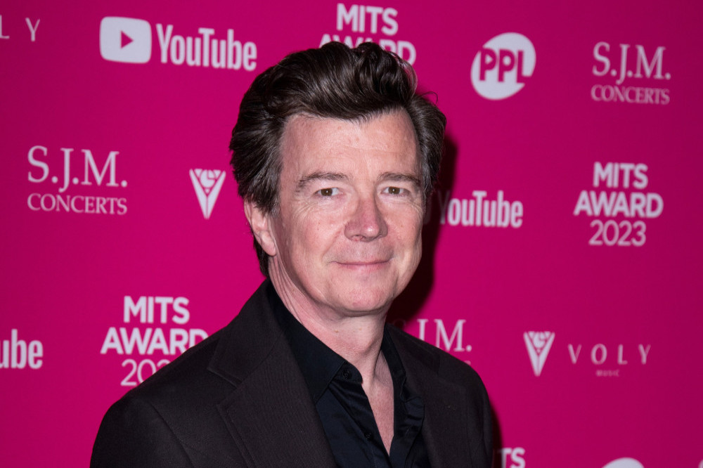 Rick Astley wears plain black T-shirts every day