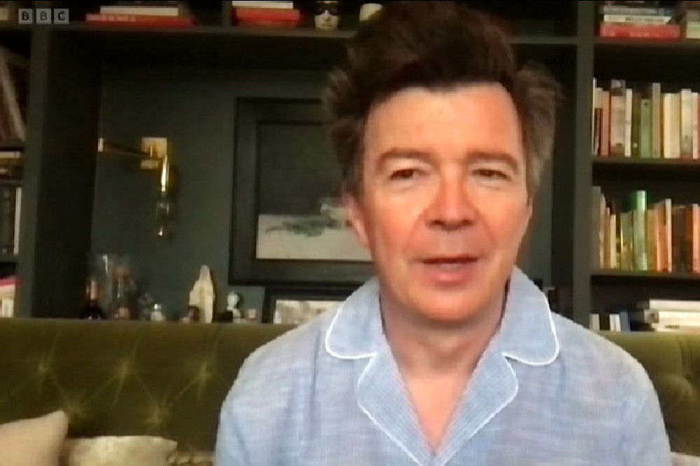 Rick Astley wore his pyjamas on BBC Breakfast