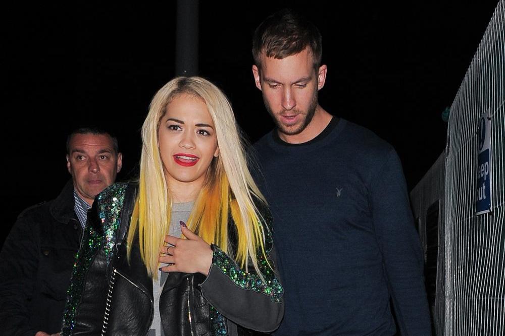 Rita Ora and Calvin Harris